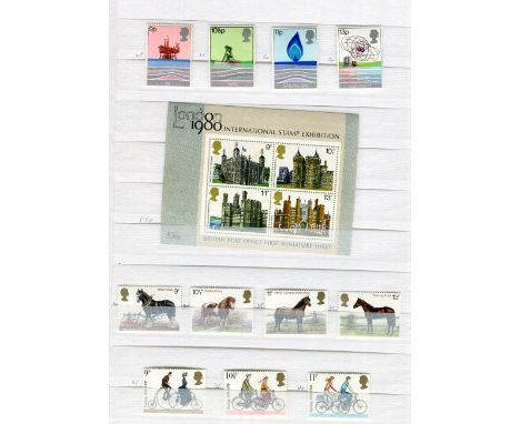 Eleven albums of world stamps, including Great Britain from 1d reds, British Commonwealth, USA plus Canada first day covers.B