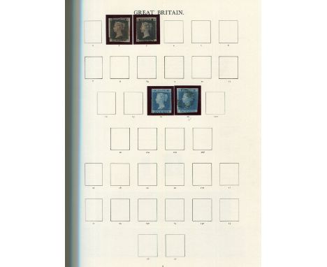 Ten albums and stock books containing Great Britain stamps from 1840 1d black (2), 1841 2d blue (2) to modern, with mint comm