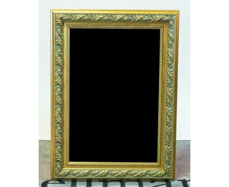 A Victorian style rectangular wall mirror97cm x 69cm