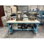 DUAL LAMINATOR TABLE W/ JULABO FE500 CHILLER & VARIAN TRISCROLL VACUUM PUMP