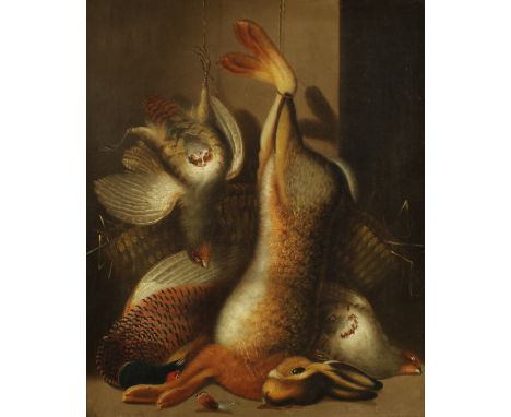 F. R . Lee R.A. (late 19th century)Hanging Gameoil on canvas, 60cm x 50cm 