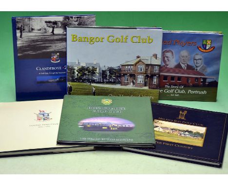 Golf Club Centenaries - Ireland (6) to incl "The Story of a Rathmore Golf Club^ Portrush… So far" 1st ed 2006^ "Helen's Bay G