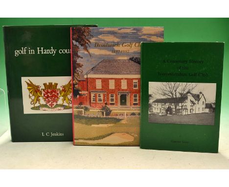 Golf Club History and Centenaries (3) - to include Scott^ Garnet - "A Centenary History of the Worcestershire Golf Club" 1st 