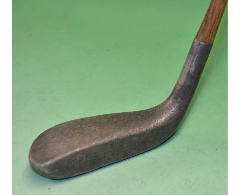 The Standard Mills "K" model longnose alloy putter -  replaced full length green cloth grip - no hosel damage but well used 