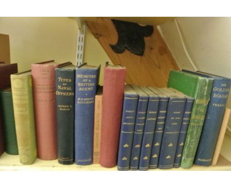 Books on Churchill, Marlborough, His Life and Times, Seven Pillars of Wisdom, Pepys, etc