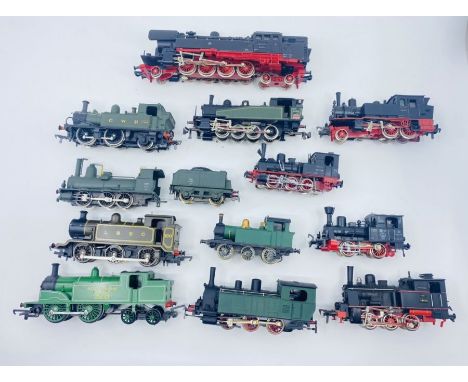 A collection of 'OO/HO' Gauge Steam Tank Locomotives - Includes British and Continental outline examples, manufacturers inclu