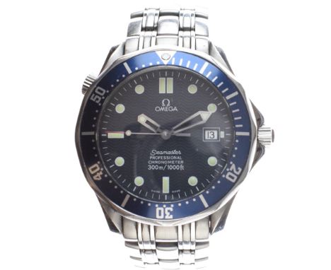 Omega - Gentleman's Seamaster Professional automatic chronometer 300m/1000ft, ref: 2531.80, case ref: 168.1623, the stainless