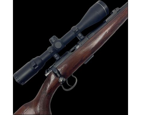 FIRE-ARMS CERTIFICATE REQUIRED - BRNO CZ Model 2 .22 long bolt-action sporting rifle, the 63.5cm(25") barrel threaded for mod