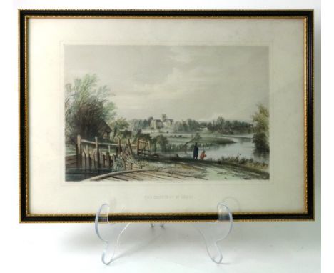 C. W. Radclyffe, 19th Century, The Church of St Cross Winchester, hand coloured lithograph, 28.5 x 41cm, a collection of seve