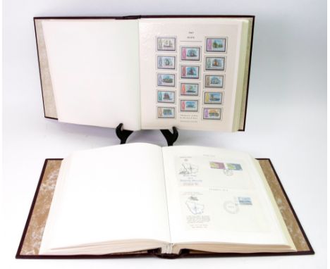 Norfolk Islands, 1947-1977, stamp collection, unmounted mint, mounted mint, used and first day covers, in two F.G. Warwick cr