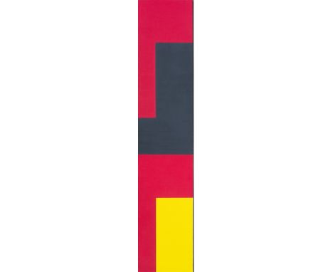 Klaus Jürgen Schoen (Königsberg 1931 – 2018 Berlin). „'DOMINANTES GELB' NR. 16“. 1995Öl auf Leinwand, mit Künstlerleiste.  15