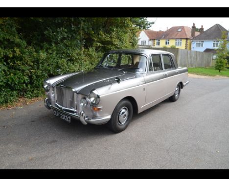 A 1965 Vanden Plas Princess 4-Litre R, registration number CUF 202C, chassis number VRS3/3173, engine number 40FBAH3093, grey