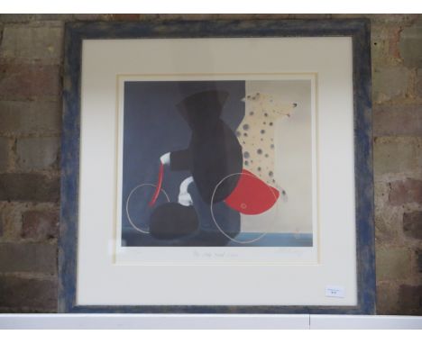 Mackenzie Thorpe photo lithograph "You only need love" 457 of 850 - signed - 40 x 42cm - in good condition with certificate o