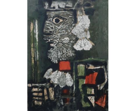 ANTONI CLAVE (1913-2005) ROI DES CARTES Lithograph, signed lower right, numbered (91/99), 69 x 49cm Condition Report:Availabl