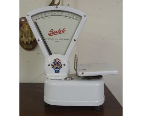 A 20th century Berkel auto scale co ltd shops scales Condition Report:Available upon request