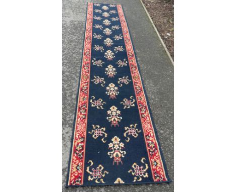 Large hallway rug / runner, approximate length 155cm by 33cm