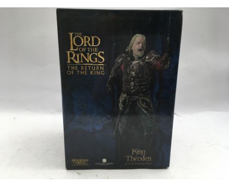 Lord of the rings, The Return of the king, Sideshow, King Theoden, mint and boxed