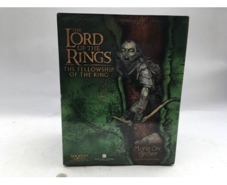 Lord of the rings, The fellowship of the ring, Sideshow, Moria Orc Archer, mint in box