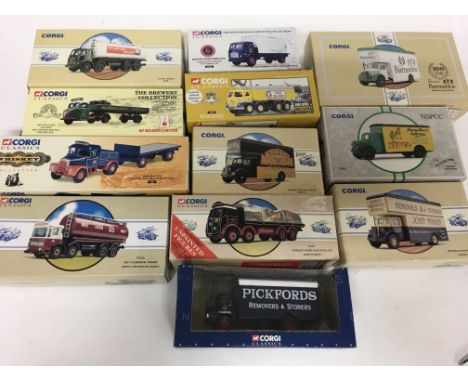 Corgi toys, Corgi Classics, Boxed Diecast Commercial Lorries