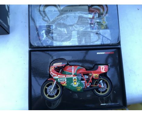 Minichamps, boxed, 1:12 scale, Ducati 900, Isle of Man TT 1978