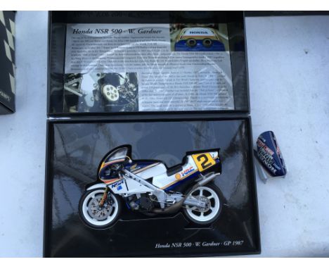 Minichamps, boxed, 1:12 scale, Honda NSR 500 , Wayne Gardner, GP 1987