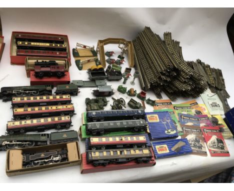 Hornby , OO Gauge , 3 rail train set, including locomotives, Duchess of Montrose, Silver King, Tank Engine, carriages, some r