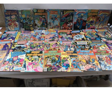 DC collection , comics include Justice league, Superman , Superboy, Green Lantern, etc, 40+