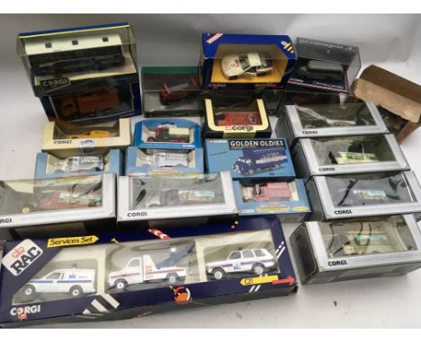 Corgi toys , boxed diecast vehicles