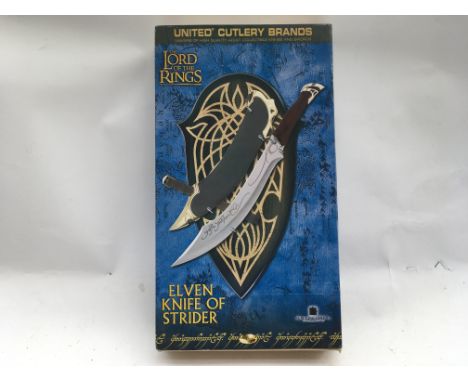 Lord of the rings, Elven knife of Strider, boxed