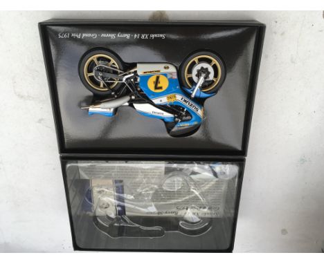 Minichamps, boxed, Suzuki XR 14, Barry Sheen, GP 1975, 1:12 scale