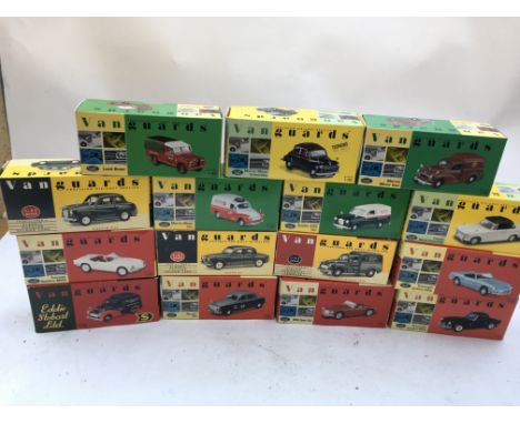 Vanguards, Boxed diecast vehicles, 1:43 scale, x15