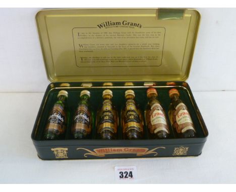 William Grants miniature collection - Scotch Whisky gift set 