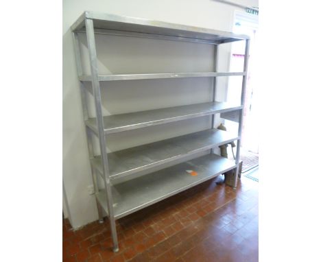 Cape hospital equipment stainless 5 tier shelf  