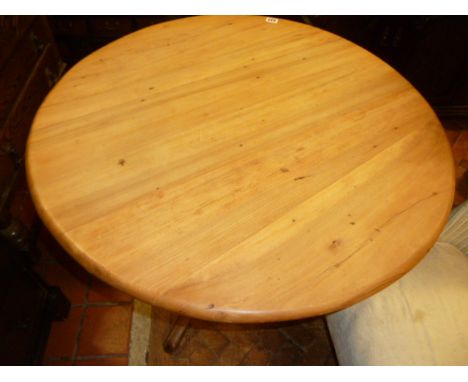 19thC Mahogany tripod table 