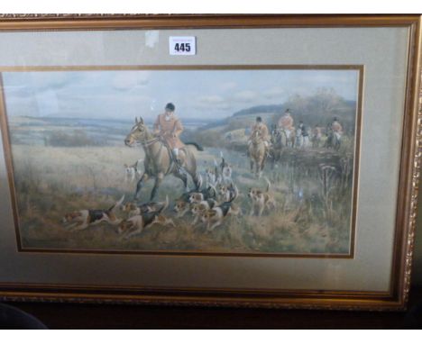 Hunting print - Sanderson Wells 