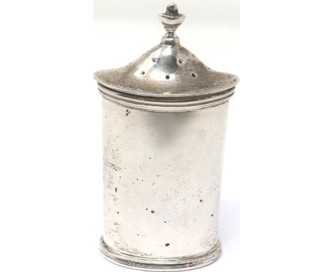 Hallmarked silver sifter, Birmingham assay, H: 80 mm, 59g. P&amp;P Group 1 (£14+VAT for the first lot and £1+VAT for subseque