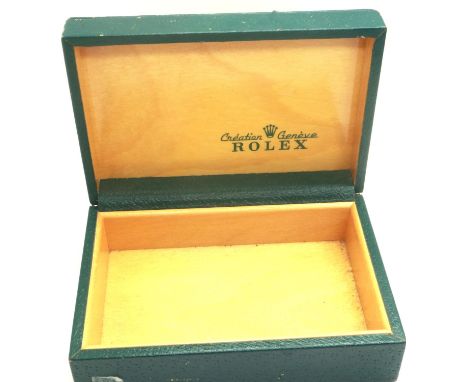Rolex Oyster quartz box, 14 x 10 x 5 cm H. P&amp;P Group 1 (£14+VAT for the first lot and £1+VAT for subsequent lots) 