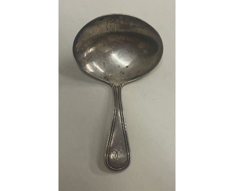 A George III silver caddy spoon London 1804. Approx. 11 grams. Est. £30 - £50. 