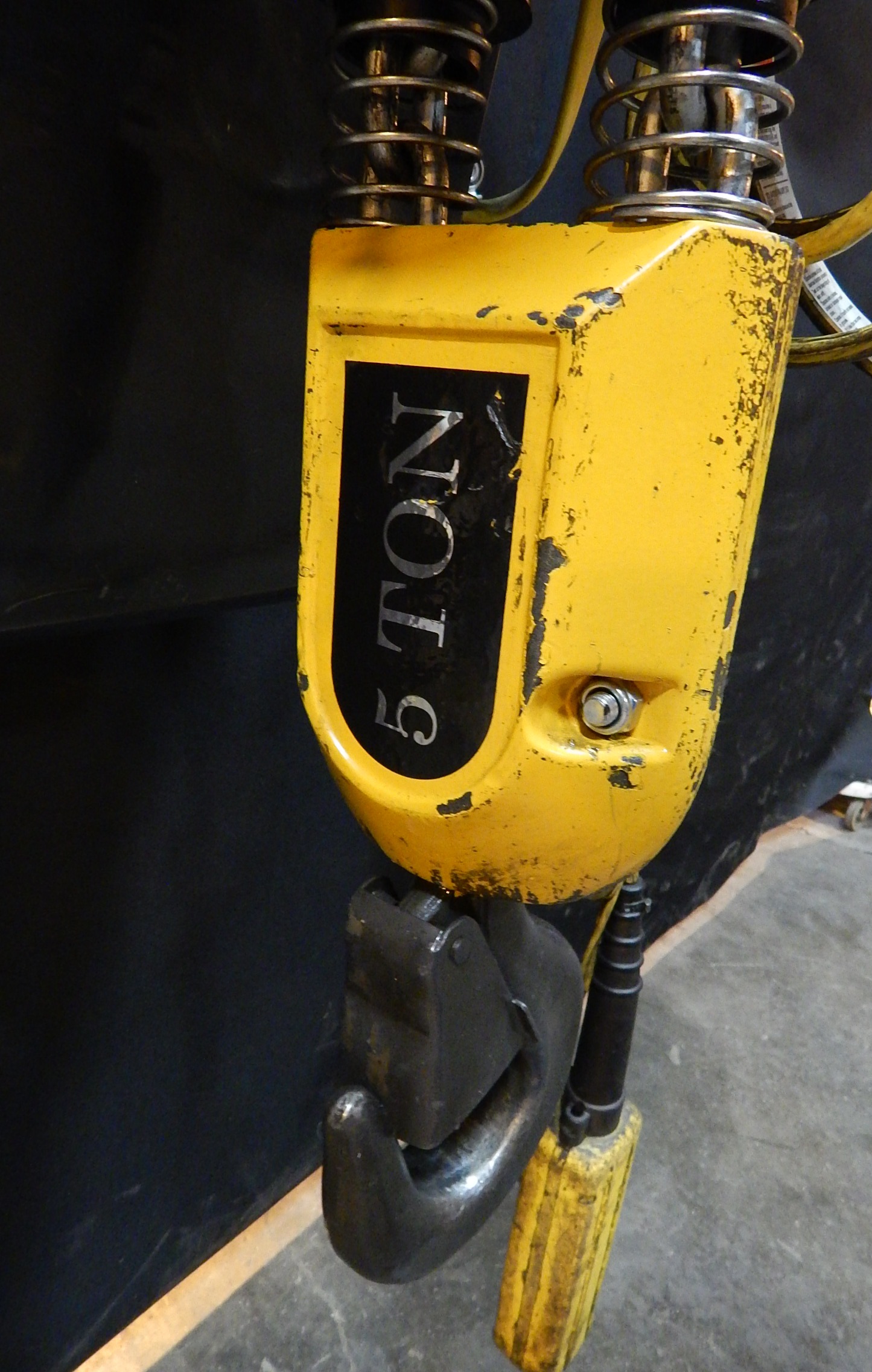 Kone Crane Model XN 25, 5 Ton Electric Hoist, 2 Way Pendant Control and