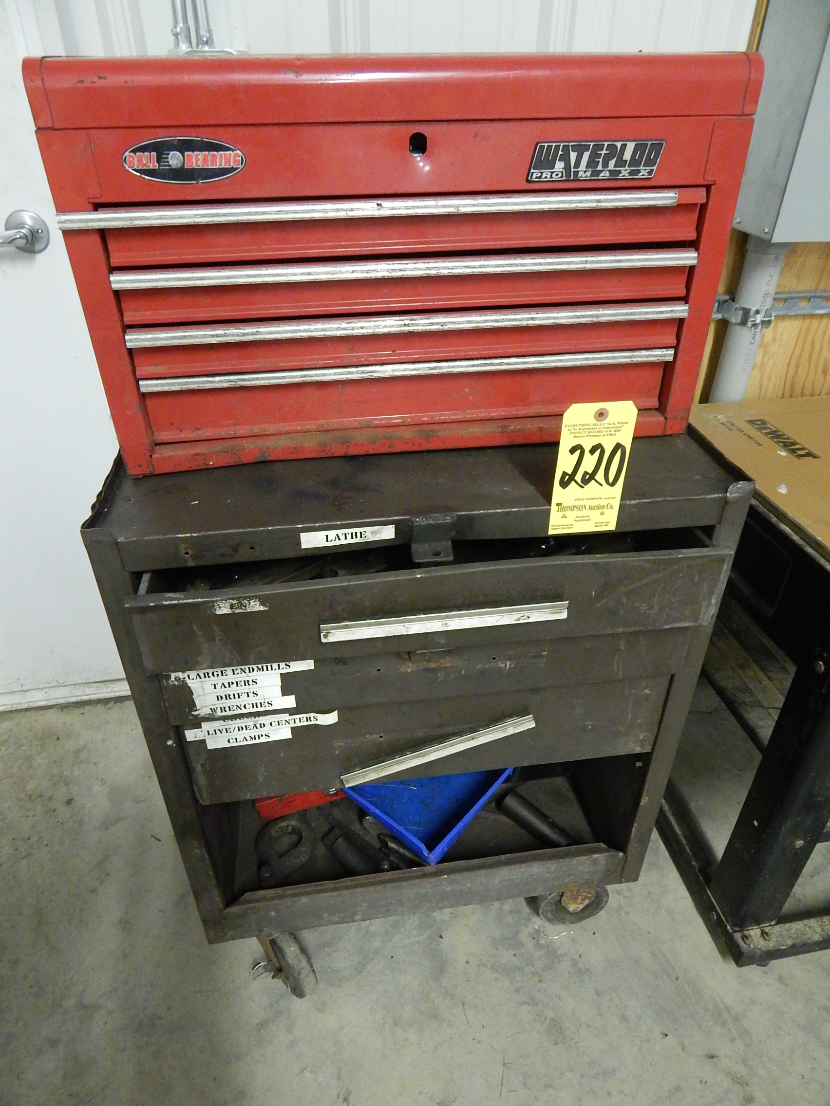 Roll Around Tool Chest With Waterloo Toolbox   Original 