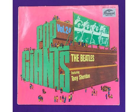 Beatles German Compilation LP - A compilation of early Beatles recordings, some featuring Tony Sheridan, released in Germany 