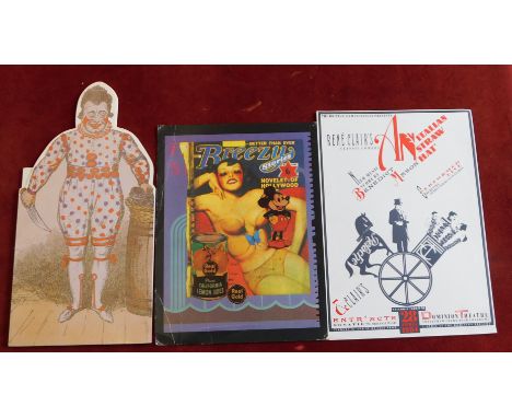 Raleigh Cycle Co Postcard (The Raleigh Lion Poster), 1996, Breezy Stories Real Gold advert card (20x15cm), BFI "An Italian St