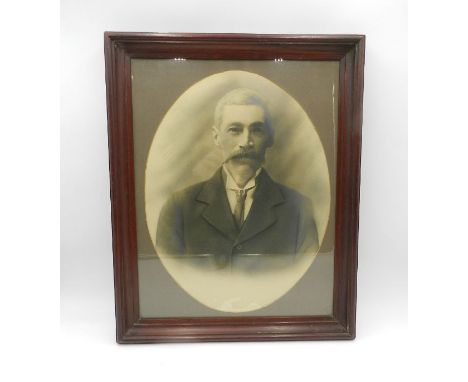 A framed portrait photograph of David James Buckingham - 51cm x 41cm