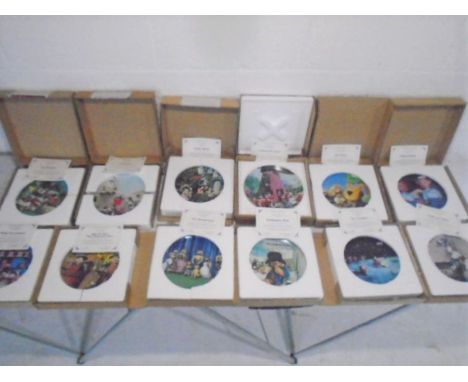 A selection of vintage children's character mugs including Batman, Count Duckula, Miss Piggy, Garfield, Mr Men, Yogi bear, To