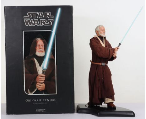 Star Wars Sideshow Obi-Wan Kenobi Premium Format  Limited Edition Figure on plinth, 1/4th scale Limited Edition Number 1000/2