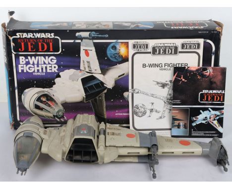 Vintage Boxed Kenner Star Wars Return of The Jedi B-Wing Fighter, Cat. No 71370, in excellent original used condition, decals