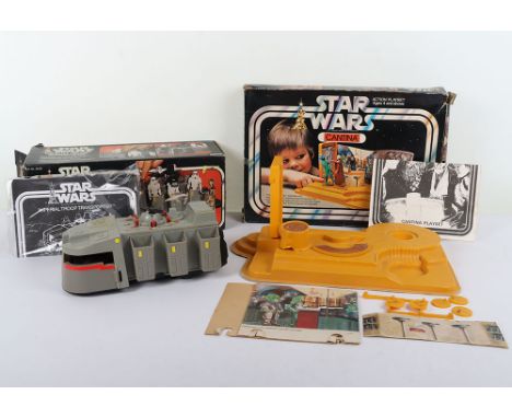 Vintage Palitoy Star Wars 1979 Imperial Troop Transporter, cat no 33342, in good original condition, stickers have been appli