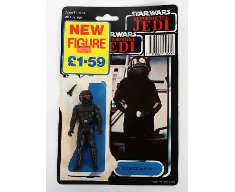 Vintage Star Wars Power of The Force Last 17 Imperial Gunner Action Figure, 3 ¾ inches, in excellent original condition, with