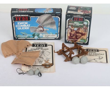 Kenner Star Wars Return of The Jedi Ewok Assault Catapult Accessory No 71070, launcher and two boulders, in very good used or