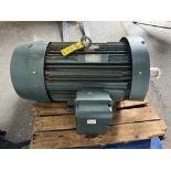 (JJ) (1) Toshiba 125HP Electric Motor, Volts :460, Hz:60, Rpm:1785, Frame:444T